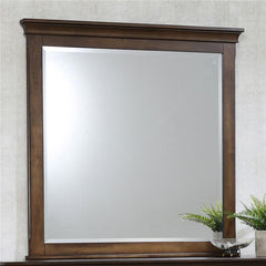 Franco Rectangular Dresser Mirror Burnished Oak - 200974