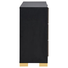 Marceline 6-drawer Dresser Black - 222833