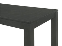 Jakob Rectangular Dining Table Black - 115131