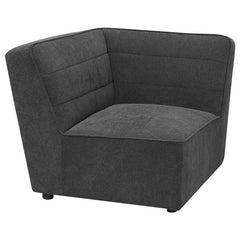 Sunny 6-piece Upholstered Modular Sectional Sofa Charcoal - 552081-SET