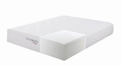 Ian 12" Queen Memory Foam Mattress White - 350065Q