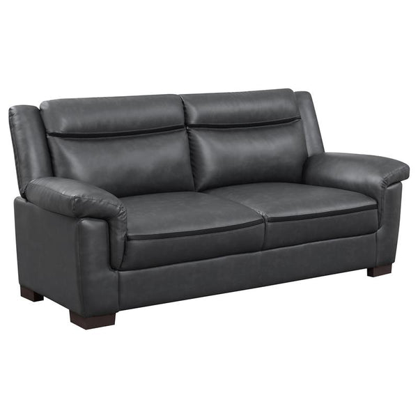 Arabella Upholstered Padded Arm Sofa Grey - 506591