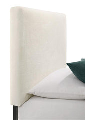 Gigi Upholstered Twin Panel Headboard Ivory - 316031T