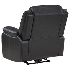 Sycamore Upholstered Power Recliner Chair Dark Grey - 610233P