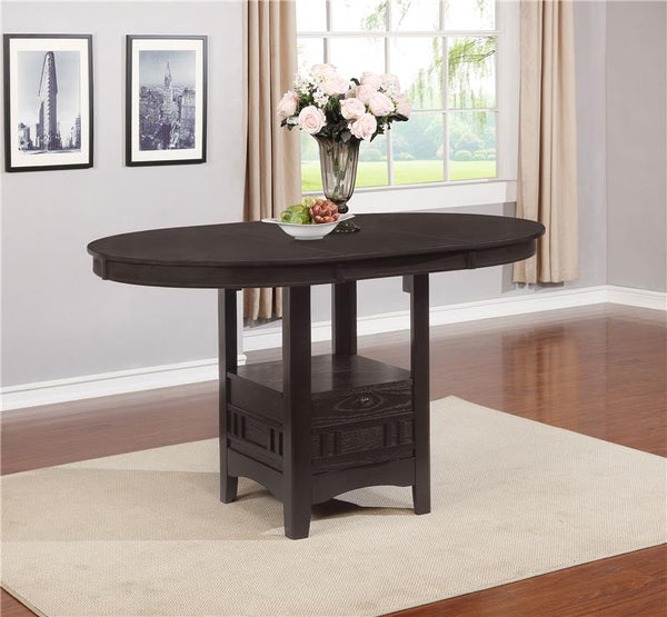 Lavon Oval Counter Height Table Espresso - 102888