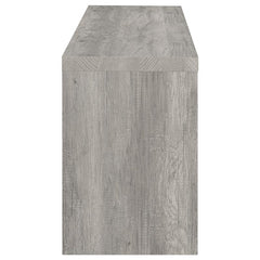 Burke 2-drawer Engineered Wood 59" TV Stand Grey Driftwood - 701024