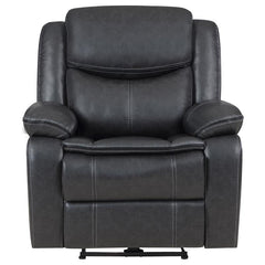Sycamore Upholstered Power Recliner Chair Dark Grey - 610233P
