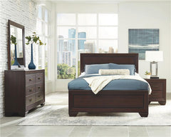 Kauffman 4-piece California King Bedroom Set Dark Cocoa - 204391KW-S4