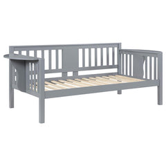 Bethany Wood Twin Daybed with Drop-down Tables Grey - 300838