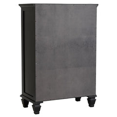 Sandy Beach 5-piece Eastern King Bedroom Set Black - 201321KE-S5