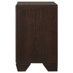 Kauffman 2-drawer Nightstand Dark Cocoa - 204392