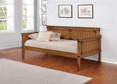 Oakdale Wood Twin Daybed Rustic Honey - 300675