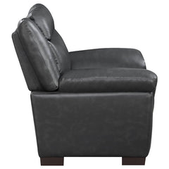Arabella Upholstered Padded Arm Accent Chair Grey - 506593