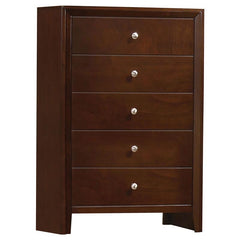 Serenity 5-piece California King Bedroom Set Rich Merlot - 201971KW-S5