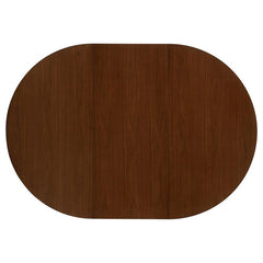 Jedda 5-piece Dining Room Set Dark Walnut and Black - 105361-S5