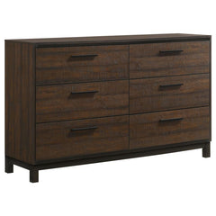 Edmonton 5-piece Queen Bedroom Set Rustic Tobacco - 204351Q-S5