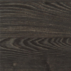 Edgerton Round Wood Top Bar Table Dark Oak and Chrome - 183131