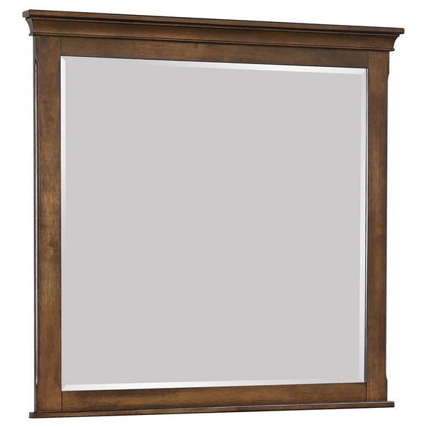 Franco Rectangular Dresser Mirror Burnished Oak - 200974