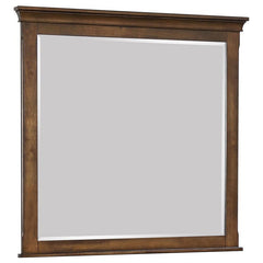 Franco Rectangular Dresser Mirror Burnished Oak - 200974