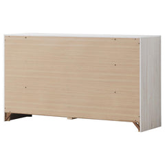 Brantford 6-drawer Dresser Coastal White - 207053