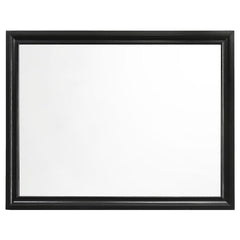 Miranda Rectangular Dresser Mirror Black - 206364
