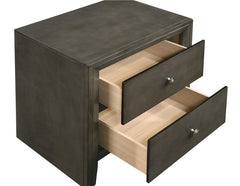 Serenity 2-drawer Nightstand Mod Grey - 215842