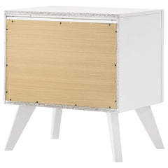 Janelle 2-drawer Nightstand White - 223652