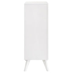 Janelle 5-drawer Bedroom Chest White - 223655