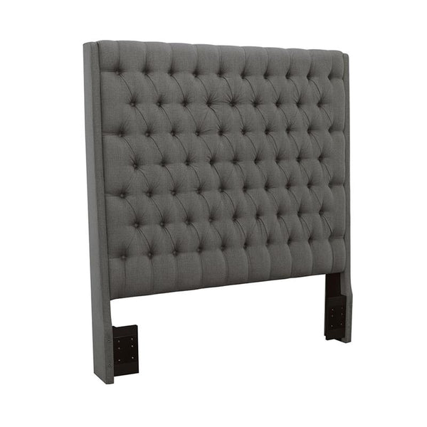Camille Upholstered Queen Panel Headboard Grey - 300621QB1