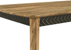 Partridge Rectangular Counter Height Table Natural Sheesham - 110578