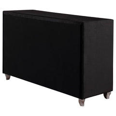 Deanna 7-drawer Rectangular Dresser Black - 206103