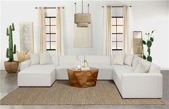 Freddie 7-piece Upholstered Modular Sectional Sofa Pearl - 551641-SET
