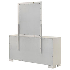 Jessica 6-drawer Dresser with Mirror White - 202993M