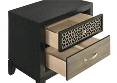 Valencia 2-drawer Nightstand Black - 223042