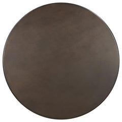 Oswego Round Bistro Dining Table Bronze - 100063