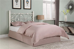 Chelsea Metal Queen or Full Open Frame Headboard White - 300185QF