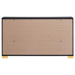 Marceline 6-drawer Dresser Black - 222833