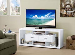 Darien 2-drawer Engineered Wood 59" TV Stand White - 700113