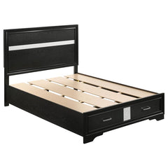 Miranda 4-piece Full Bedroom Set Black - 206361F-S4
