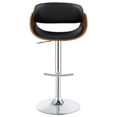 Dana Adjustable Bar Stool Black and Chrome - 104965