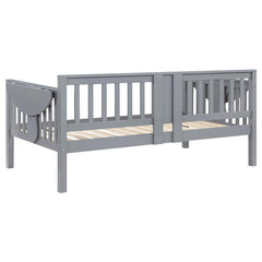 Bethany Wood Twin Daybed with Drop-down Tables Grey - 300838