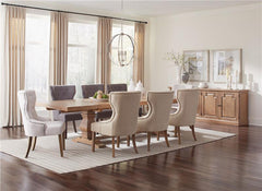 Baney Tufted Upholstered Dining Chair Beige - 104507