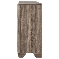 Kauffman 6-drawer Dresser Washed Taupe - 204193