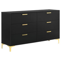 Kendall 5-piece Eastern King Bedroom Set Black - 301161KE-S5