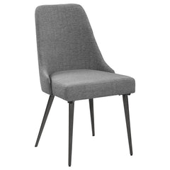 Alan Upholstered Dining Chairs Grey (Set of 2) - 190442