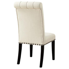 Alana Tufted Back Upholstered Side Chairs Beige (Set of 2) - 190162
