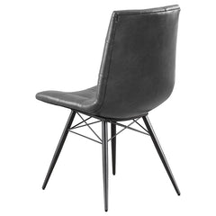 Aiken Tufted Dining Chairs Charcoal (Set of 4) - 110302