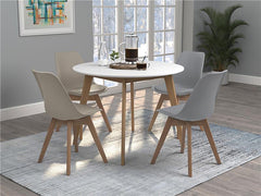 Caballo Upholstered Side Chairs Grey (Set of 2) - 110132