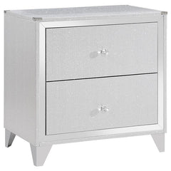 Larue 5-piece Queen Bedroom Set Silver - 224491Q-S5