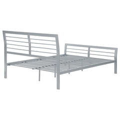 Cooper Metal Full Open Frame Bed Silver - 300201F